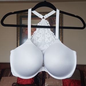 White Victoria's Secret Front Close Bra 38DDD
